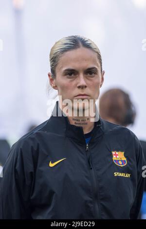 Maria Pilar Leon (Barcelona Women)                   during the Uefa 'Women s Champions League 2021  2022 ' match between Barcelona Women 1-3 Lyon Women   at Allianz  Stadium  on May 21, 2022 in Torino, Italy. (Photo by Maurizio Borsari/AFLO) Stock Photo