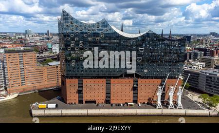 Elbphilharmonie Hamburg, Concert Hall, Hambuerg, Germany Stock Photo