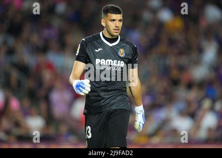 Barcelona, Spain. 22nd May, 2022. during the La Liga match between FC Barcelona and Villarreal CF played at Camp Nou Stadium on May 22, 2022 in Barcelona, Spain. (Photo by Pressinphoto / Icon Sport) Credit: PRESSINPHOTO SPORTS AGENCY/Alamy Live News Stock Photo