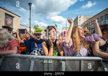 Belgian Pride Brussels 2022 Stock Photo