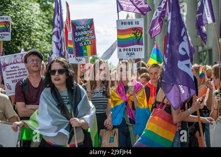 Belgian Pride Brussels 2022 Stock Photo