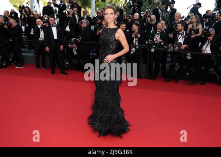 Cannes, Frankreich. 20th May, 2022. Sylvie Tellier attends the premiere of 'Three Thousand Years of Longing' during the 75th Annual Cannes Film Festival at Palais des Festivals in Cannes, France, on 20 May 2022. Credit: dpa/Alamy Live News Stock Photo