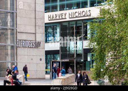 Exchange Square, Manchester Stock Photo