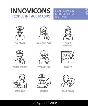 Filter icon in different style. Filter vector icons designed in outline ...