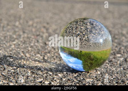 Glass Ball Photography Stock Photo