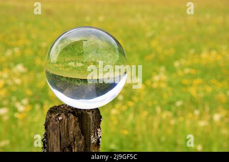 Glass Ball Photography Stock Photo