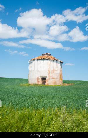 Traditional dovecote. Noviales, Soria province, Castilla Leon, Spain. Stock Photo