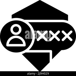 Encode Simple vector icon. Illustration symbol design template for web ...