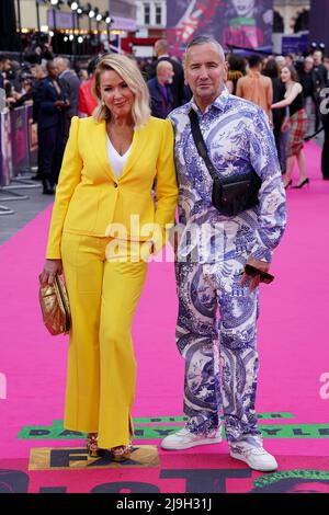 Claire Sweeney and DJ Fat Tony attend the British Diversity Awards at ...