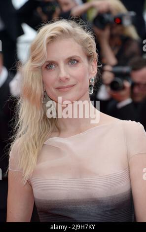 May 22, 2022, CANNES, France: CANNES, FRANCE - MAY 22: MÃ©lanie Laurent attends the screening of ''Forever Young (Les Amandiers)'' during the 75th annual Cannes film festival at Palais des Festivals on May 22, 2022 in Cannes, France. (Credit Image: © Frederick Injimbert/ZUMA Press Wire) Stock Photo