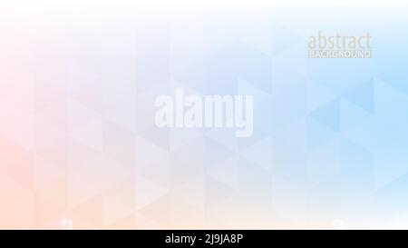 Abstract unsaturated very light orange and pale blue background. Subtle vector graphic pattern Stock Vector