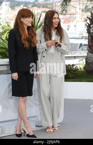 May 21, 2022, Cannes, Cote d'Azur, France: xxxx attends the 'War Pony' photocall during 75th annual Cannes Film Festival (Credit Image: © Mickael Chavet/ZUMA Press Wire) Stock Photo