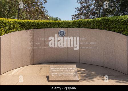 Simi Valley, California, USA - April 27, 2022: Ronald Reagan Presidential Library. Stock Photo