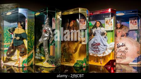 Wamego, Kansas, USA. 23rd May, 2022. The Oz Museum features over 2,000 artifacts of the Oz mini-industry spawned by the L. Frank Baum Oz books and the classic, much-loved 1939 MGM musical, 'The Wizard of Oz.(Credit Image: © Brian Cahn/ZUMA Press Wire) Stock Photo