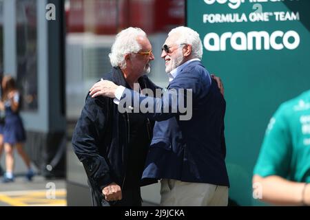 Barcelona, Spain. 22nd May, 2022. Lawrence Stroll (CAN) - CEO Aston Martin F1 during FORMULA 1 PIRELLI GRAN PREMIO DE ESPAÃ&#x91;A 2022 Race, Formula 1 Championship in Barcelona, Spain, May 22 2022 Credit: Independent Photo Agency/Alamy Live News Stock Photo