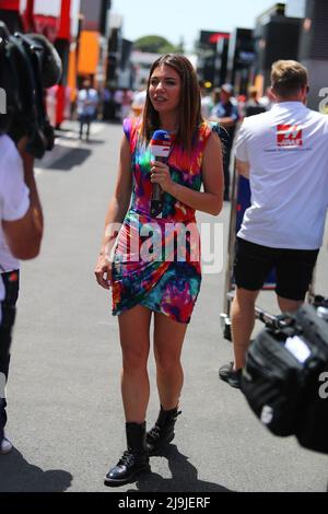 Federica Masolin ITA SKY TV Italia Presenter During The Race On federica-masolin-ita-sky-tv-italia-presenter-during-the-race-on