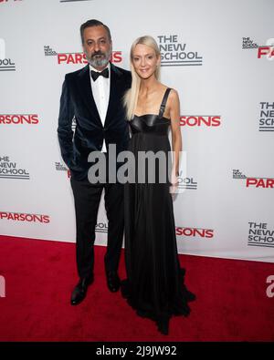 New York, USA. 23rd May, 2022. Fashion designer Donna Karen attends the  73rd annual Parsons Benefit at The Glasshouse in New York, New York, on May  23, 2022. (Photo by Gabriele Holtermann/Sipa