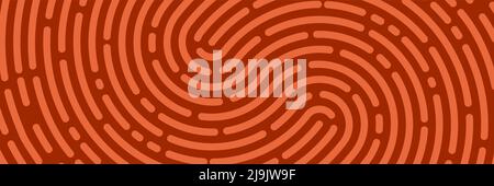 Fingerprint background, print Stock Vector