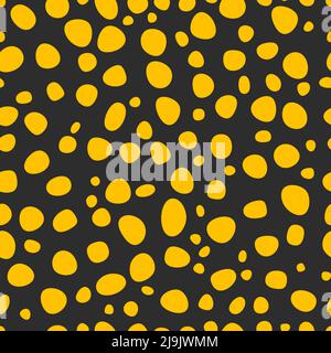 Vector seamless organic pattern with strokes Stock Vector