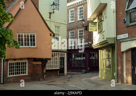 King's Court in York historic centre, North Yorkshire, England. Stock Photo