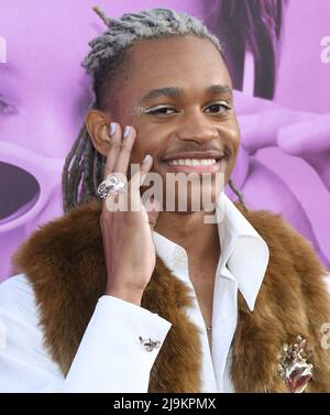 Tyrel Jackson Williams arrives at Disney's HOLLYWOOD STARGIRL Premiere held at the El Capitan Theater on Monday, ?May 23, 2022. (Photo By Sthanlee B. Mirador/Sipa USA) Stock Photo
