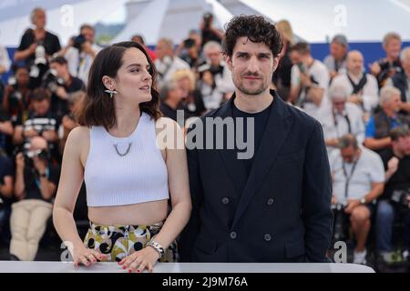 Noemie Merlant and her boyfriend Simon Bouisson attending 'Orange' Party at  the 43rd International Contemporary Art Fair FIAC opening night, at the  Grand Palais, in Paris, France on October 19, 2016. Photo