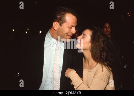 Demi Moore And Bruce Willis 1988 Credit: Ralph Dominguez/MediaPunch
