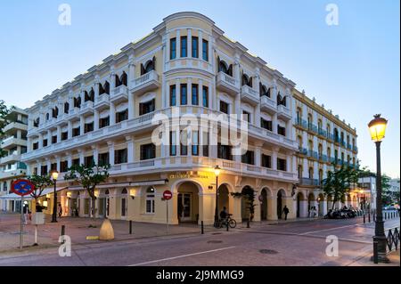 Hotel Metropol in Ibiza Stadt , Spanien, Stock Photo