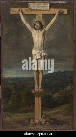 Title: The crucified Christ Creator: Diego Rodríguez de Silva y Velázquez Date: 1631 Dimensions: 100 x 57 cm Medium: oil on canvas Location: Museo Nacional del Prado Stock Photo