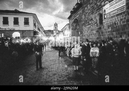 Easter celebration Señor de los Temblores Stock Photo