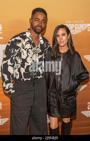 Jennifer Connelly attends the Top Gun: Maverick New York Screening at AMC  Magic Johnson Harlem in New York City. (Photo by Ron Adar / SOPA  Images/Sipa USA Stock Photo - Alamy