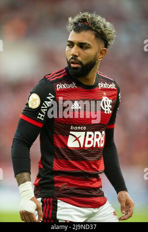 Gabriel Barbosa of Flamengo heads the ball during a Brasileirao match  News Photo - Getty Images