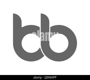 Circular combination of lowercase letters B and E. Design for a ...
