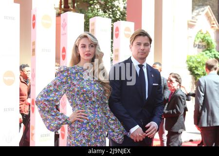 Tamsin Egerton and Josh Hartnett, The Prince�s Trust and TK Maxx & Homesense Awards, Theatre Royal Drury Lane, London, UK, 24 May 2022, Photo by Richa Stock Photo