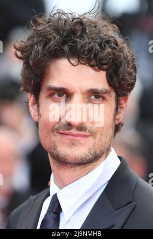 Cannes, France. 24th May, 2022. French actor Louis Garrel attends the premiere of The Innocent/ The 75th Anniversary Evening Gala at Palais des Festivals at the 75th Cannes Film Festival, France on Tuesday, May 24, 2022. Photo by Rune Hellestad/ Credit: UPI/Alamy Live News Stock Photo