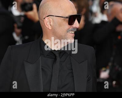 May 25, 2022, Cannes, Cote d'Azur, France: GASPAR NOE attends the 75th Anniversary Ceremony during 75th annual Cannes Film Festival (Credit Image: © Mickael Chavet/ZUMA Press Wire) Stock Photo