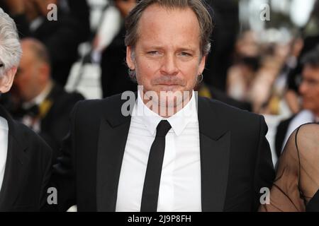 May 25, 2022, Cannes, Cote d'Azur, France: PETER SARSGAARD attends the 75th Anniversary Ceremony during 75th annual Cannes Film Festival (Credit Image: © Mickael Chavet/ZUMA Press Wire) Stock Photo