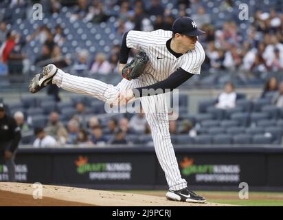 Bronx, United States. 24th May, 2022. Baltimore Orioles Rougned Odor hits a  3-run home run in the seventh inning against the New York Yankees at Yankee  Stadium in New York City on