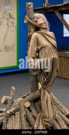 St. Joseph, Missouri, USA. 24th May, 2022. The Glore Psychiatric Museum, housed in the former St. Joseph State Mental Hospital, is the largest exhibition of historical psychiatric treatment in the United States.(Credit Image: © Brian Cahn/ZUMA Press Wire) Stock Photo