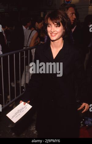 WInona Ryder  at the Batman Premiere on June 19, 1989 at Mann Bruin Theatre in Westwood, California.  Credit: Ralph Dominguez/MediaPunch Stock Photo