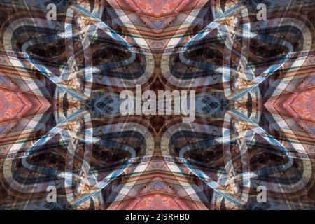 Auto grill abstract. Stock Photo