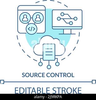 Source turquoise concept icon Stock Vector Image & Art - Alamy