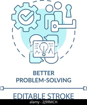 Better problem-solving concept icon Stock Vector Image & Art - Alamy