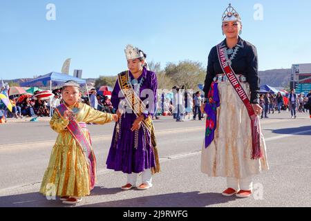Native American children wearing traditional clothing at the Penn Cove ...