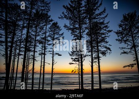 Ruby Beach, Forks, Washington State, USA. Olympic National Park Stock Photo