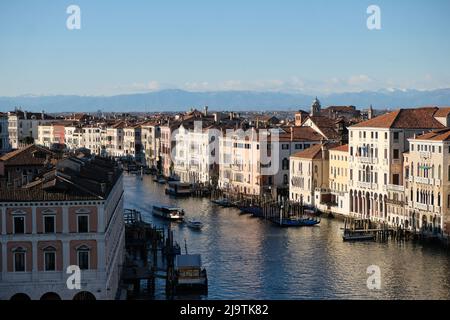 Live in Venice the most famous city in the world Stock Photo