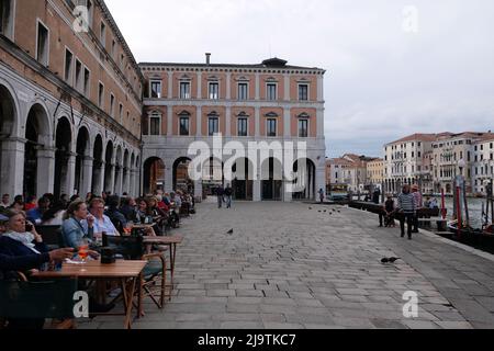 Live in Venice the most famous city in the world Stock Photo