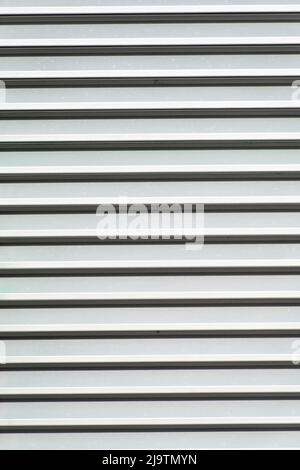 Grey metal surface of the ventilation grid Stock Photo