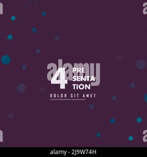 Vector technology background. Abstract element triangle geometric Stock Vector