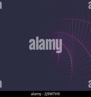 rotation square abstract geometric background, vector equilibrium Stock Vector